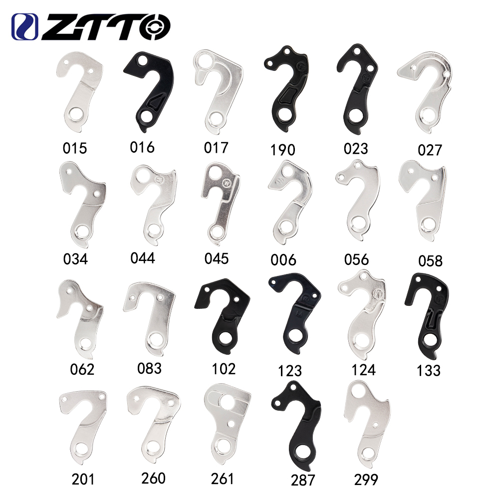 Cycling Gear Brands - ZTTO Universele 23-modellen MTB-fietshanger Legering Achterderailleur