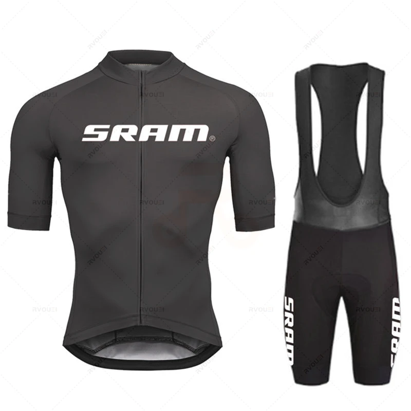 Cycling Gear Brands - 2027 Sram Pro wielertrui-sets voor heren,
